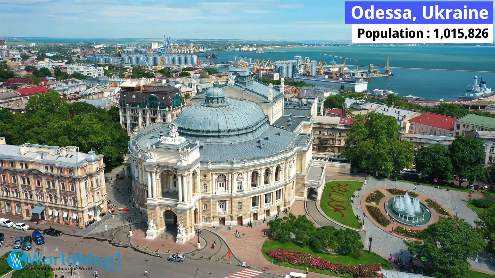 Odessa Aerial View Ukraine